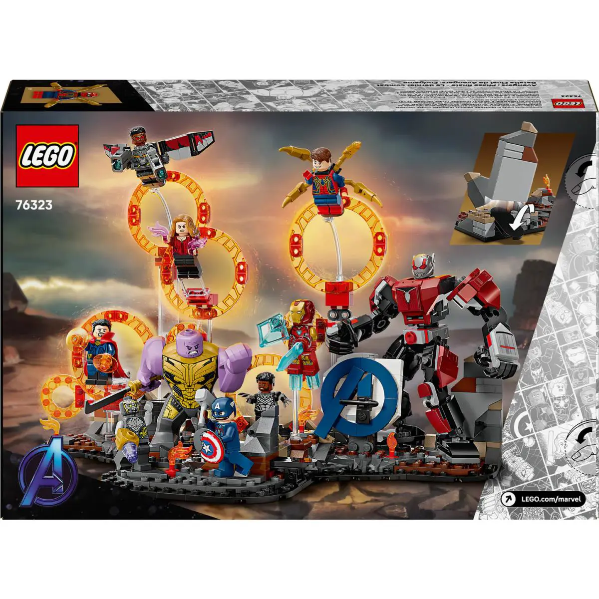 Lego Marvel Avengers: Endgame Final Battle 76323