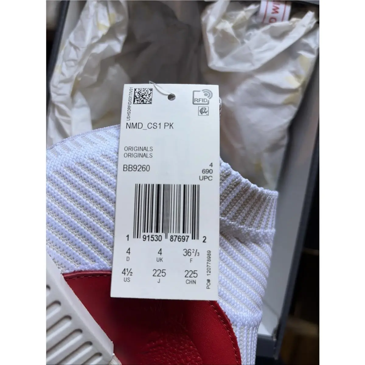 Adidas shoes - adidas NMD CS1 - NMD - BB9260 - White 15