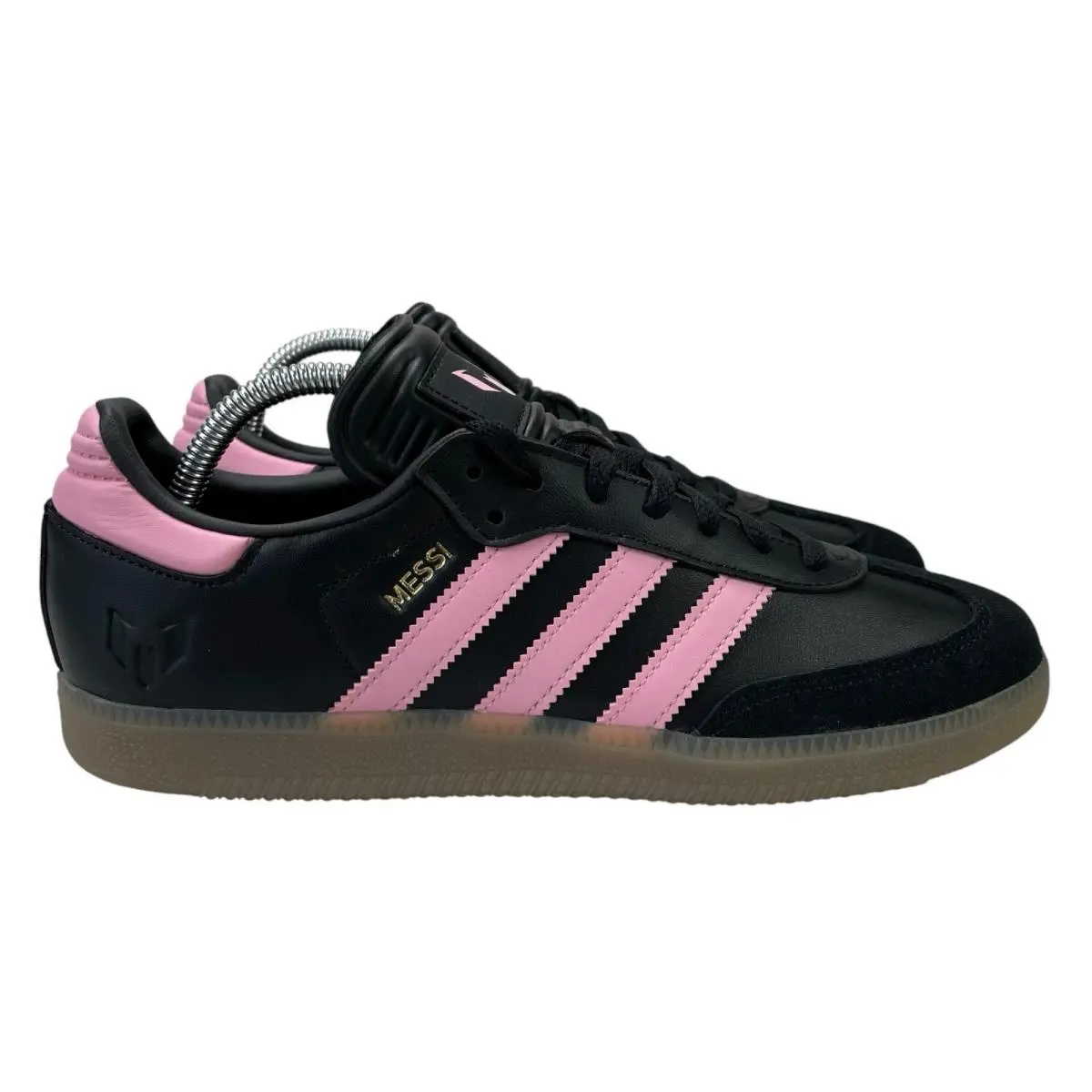 Adidas Samba Messi Black Light Pink Gum Shoes JP7845 Men`s Size 7.5 - 12 - Black