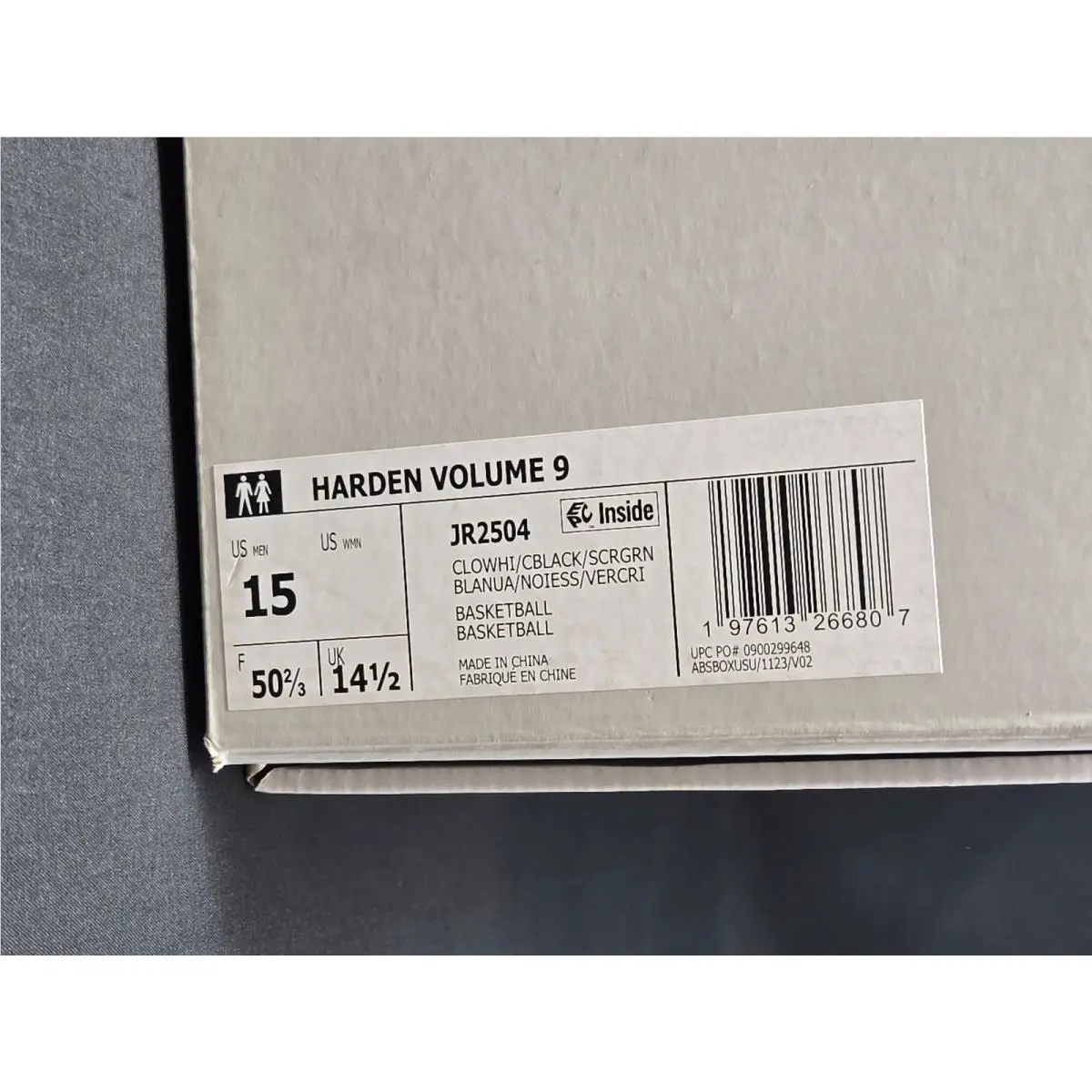 Adidas shoes - adidas harden 9 - harden - JR2504 - White 9