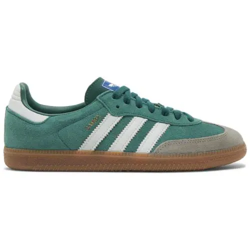 ID2054 Mens Adidas Samba Og` Collegiate Green Gum Grey Toe`