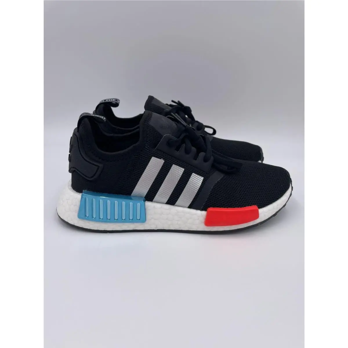 Adidas Nmd R1 J Triple Black Primeknit Boost Running Sneakers FX5024