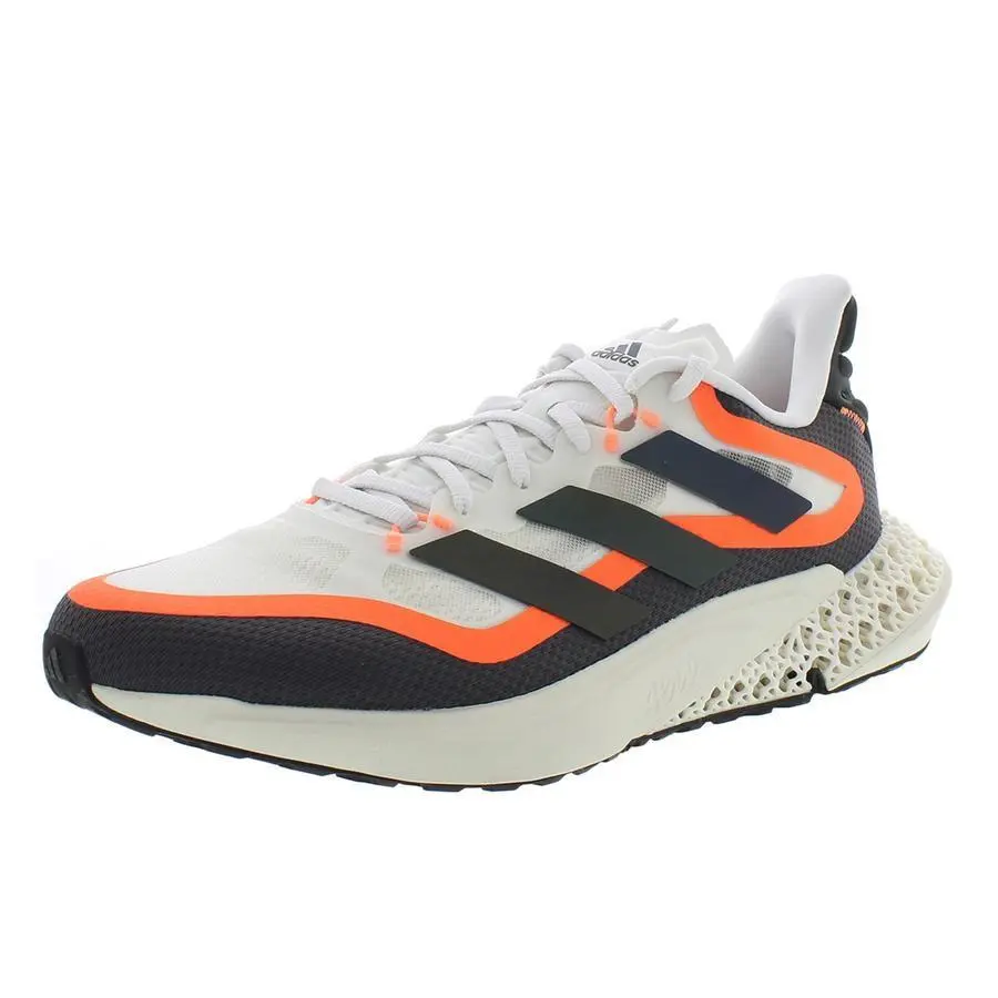 Adidas shoes - Crystal White/Night Metallic/Solar Orange, Main: Multi-Colored 3