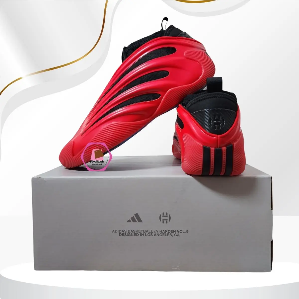 Adidas shoes - adidas Harden Vol. 9 - Harden - JS1304 - Red 1