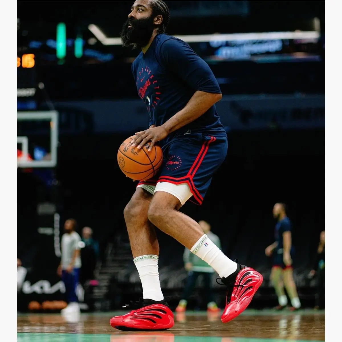 Adidas shoes Harden - Red 36