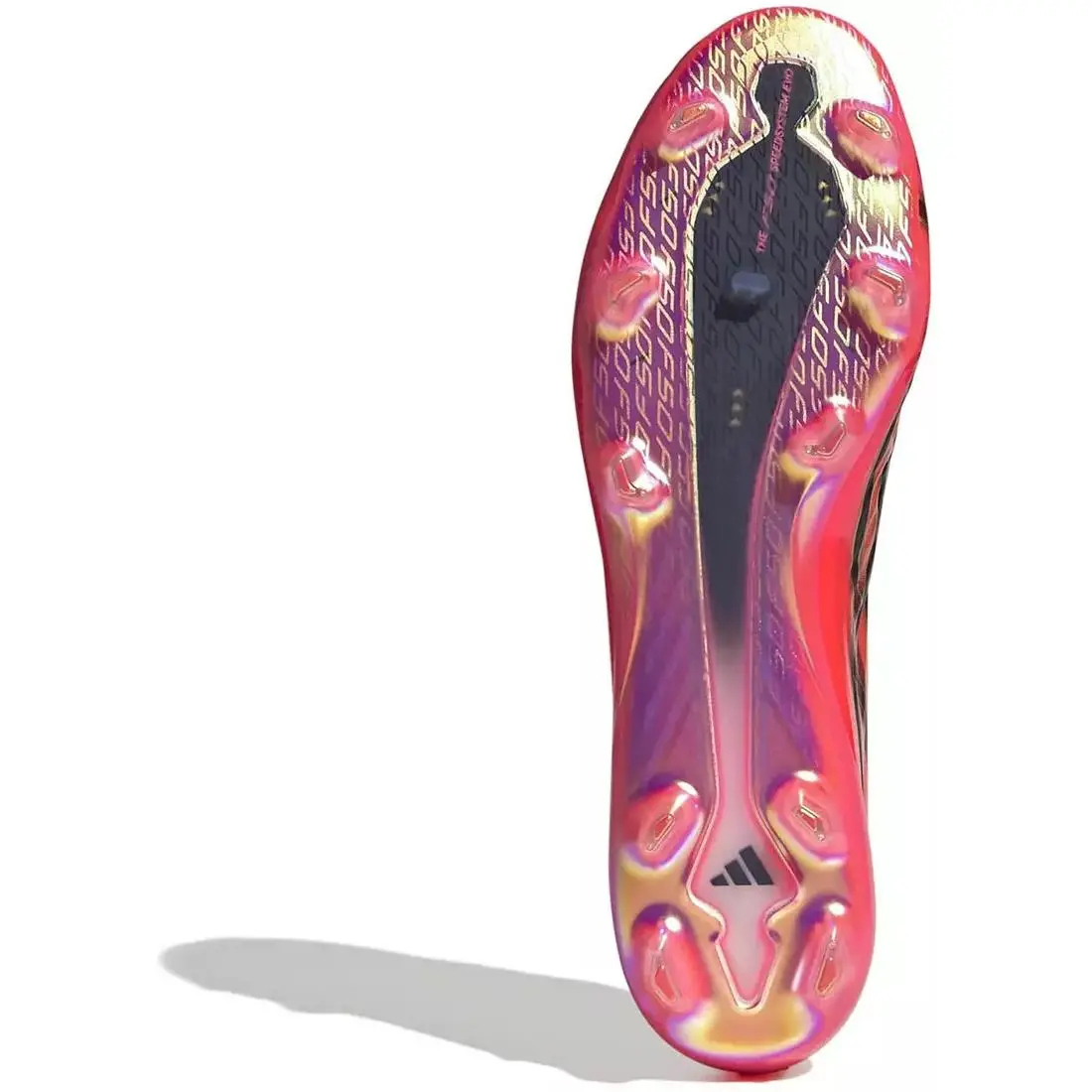 Adidas shoes - adidas F50 Hyperfast Evo FG - KJ6117 - Pink, Manufacturer: Solar Turbo / Core Black / Gold Metallic 6