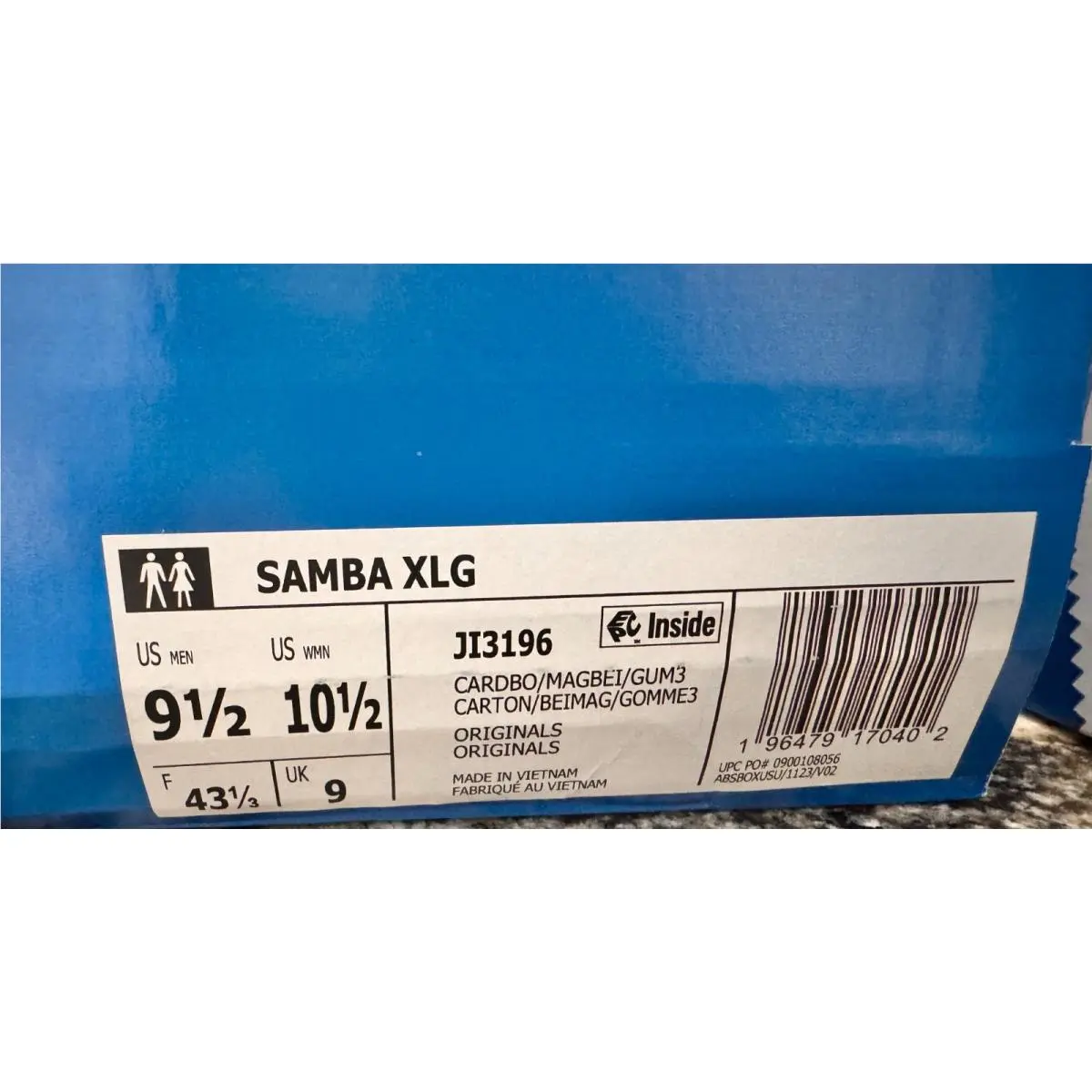 Adidas shoes - adidas Samba - Samba - J13196 - CARDBO / MAGBEI/GUM3 3