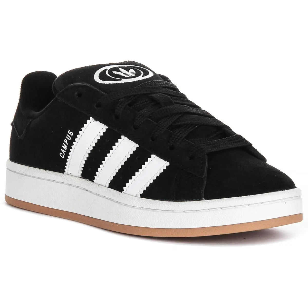 Adidas Campus 00S Retro Suede Youth Girls Sneaker In Black White US 3 - 7 - BLACK WHITE