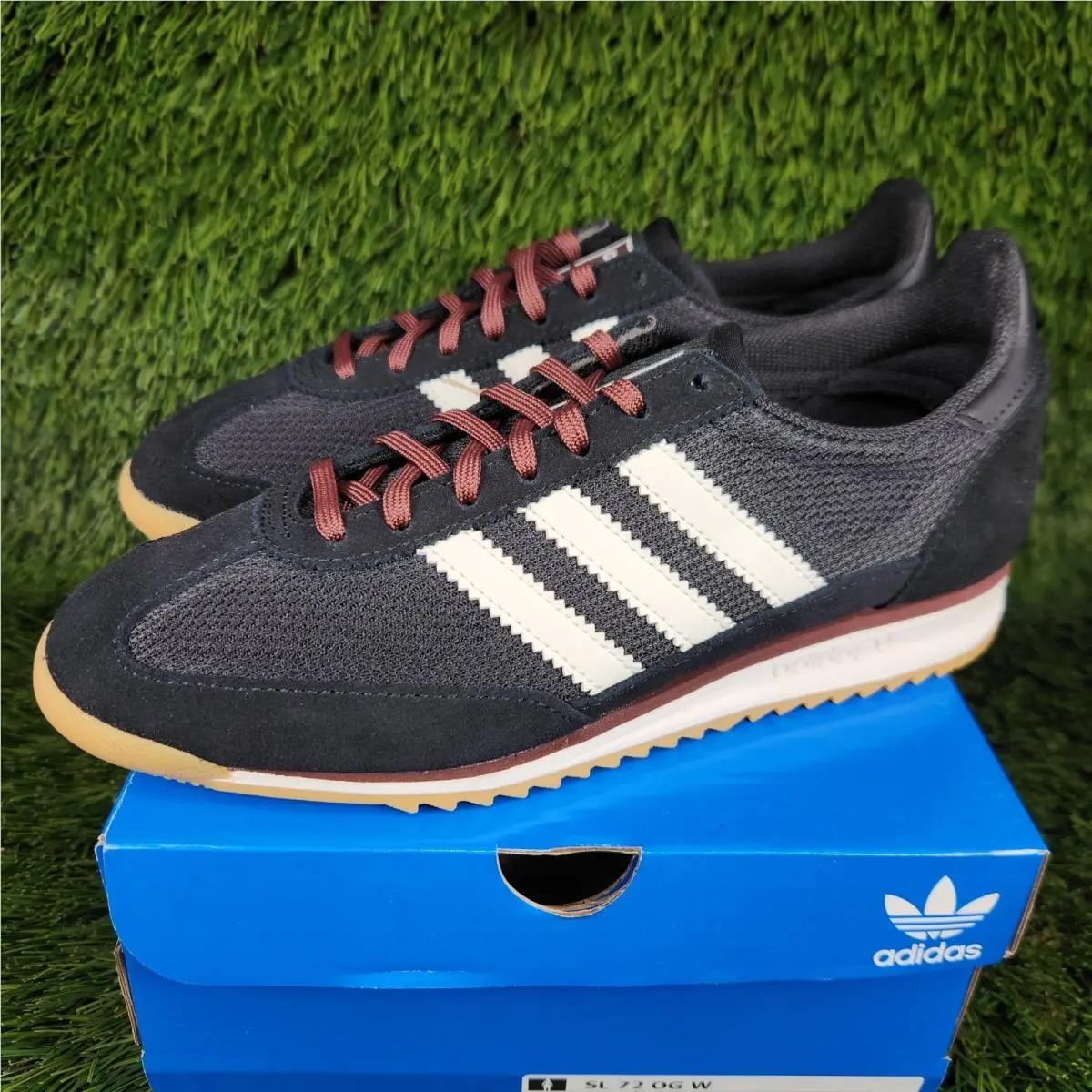 Adidas shoes - adidas SL 72 - JQ8326 - Black 9