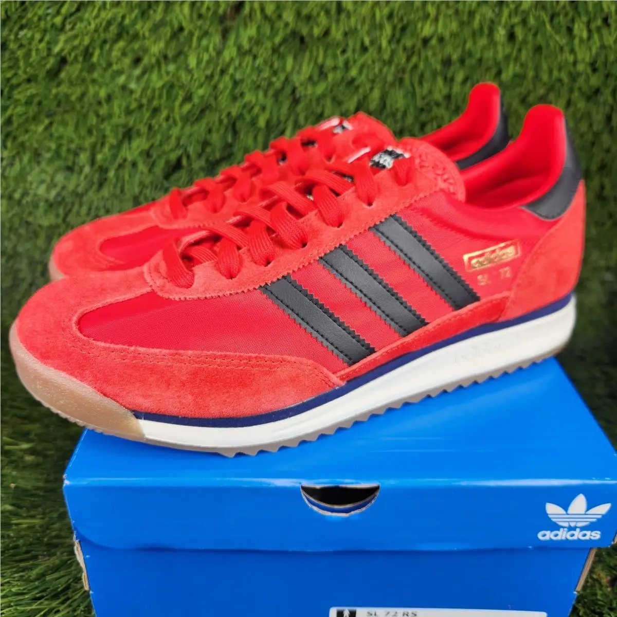 Adidas shoes - adidas SL 72 - JR8786 - Red 9