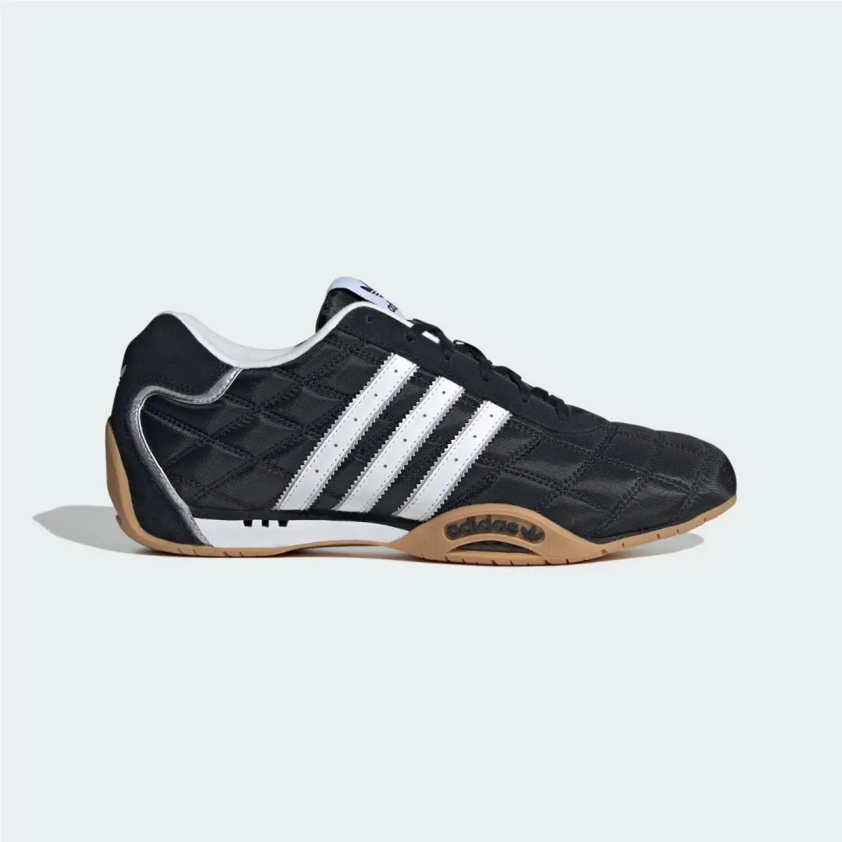 9.5 Mens Adidas Adi Racer Lo JQ5757 Core Black / Cloud White / Gum