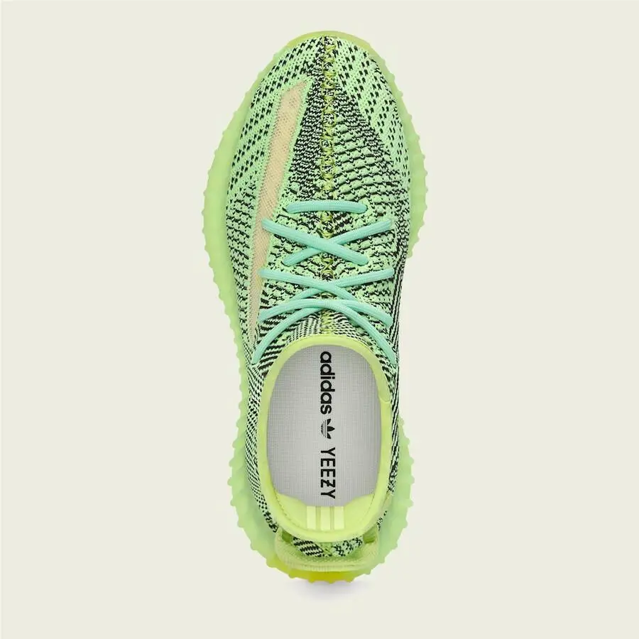 Adidas shoes - adidas Yeezy Boost 350 V2 - FW5191 - Green 1