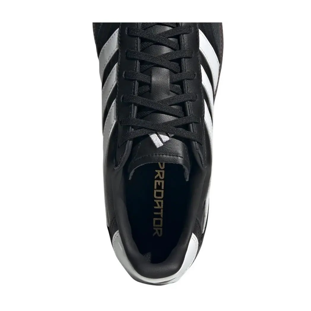 Adidas shoes Predator Freestyle - Core Black / Cloud White / Gold Metallic 5