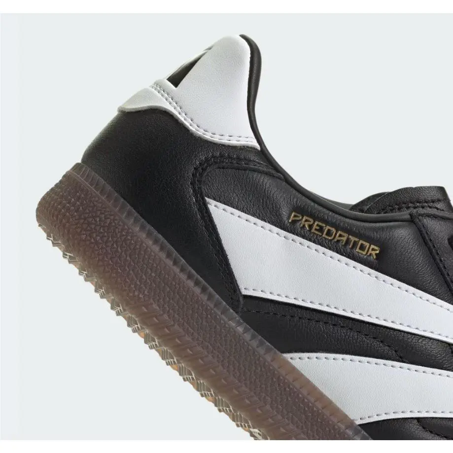 Adidas shoes Predator Freestyle - Core Black / Cloud White / Gold Metallic 3