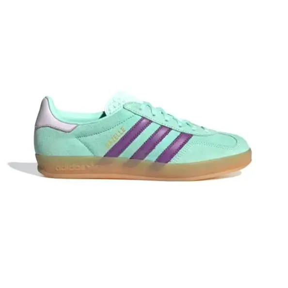 Womens Adidas Gazelle Indoor Originals Mint Green Casual Sneakers Athletic Shoes