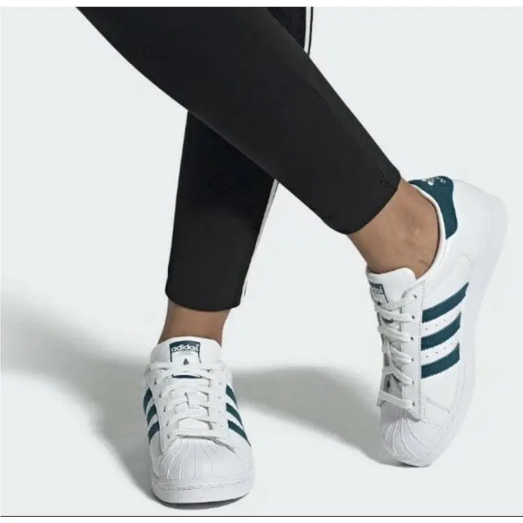 Adidas Originals Superstar EF9248 Women`s Shoes White/teal York Deals 3704
