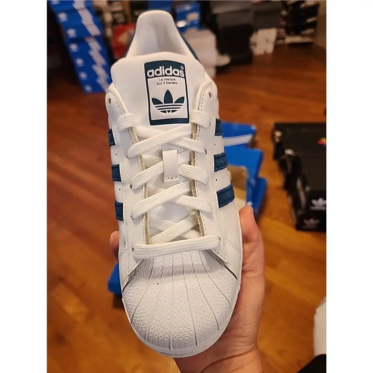 Adidas shoes - adidas Superstar - Superstar - EF9248 - White 8