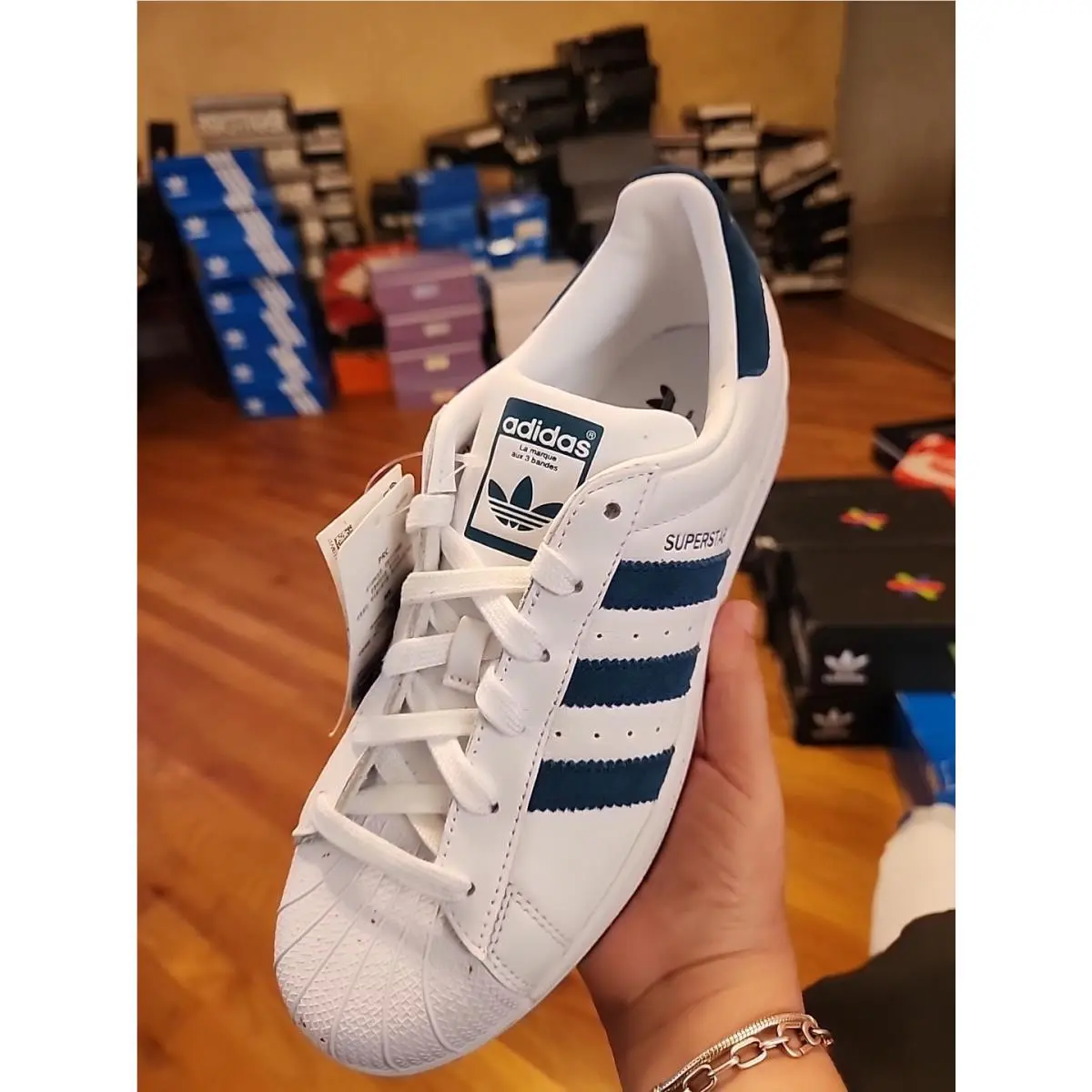 Adidas shoes - adidas Superstar - Superstar - EF9248 - White 5