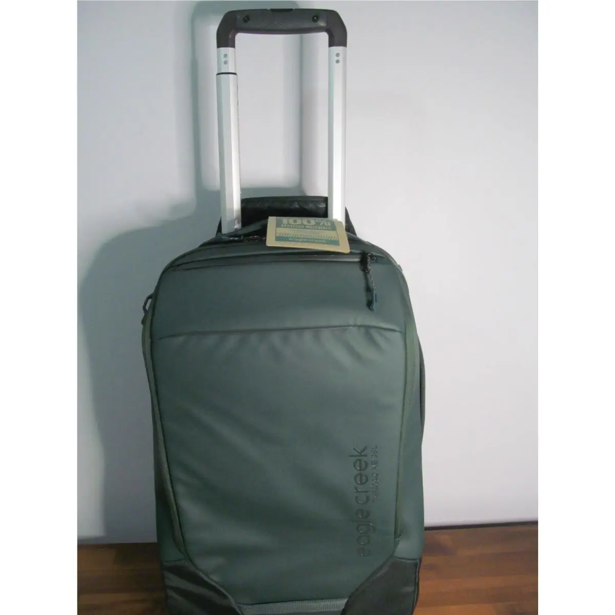 Eagle Creek Tarmac Upright Wheeled Carry-on Duffle Bag 16 Laptop Green
