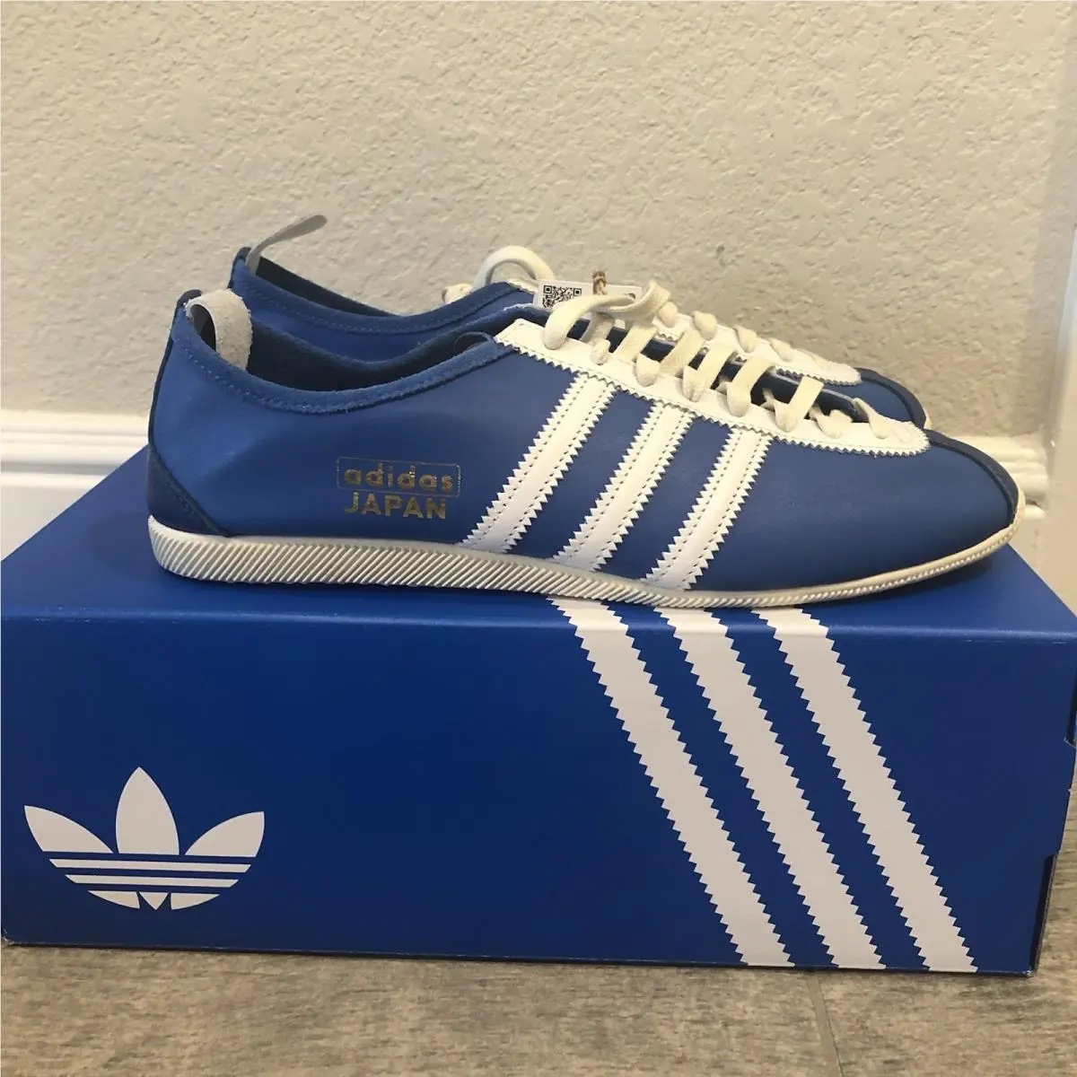 Originals Country Japan Sneakers JS3773 Blue Men`s Shoes Size 10 by Adidas