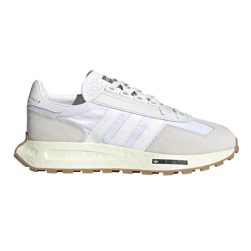 Adidas Retropy E5 Sneaker Running Shoes White Silver Mens Size 12 H03075