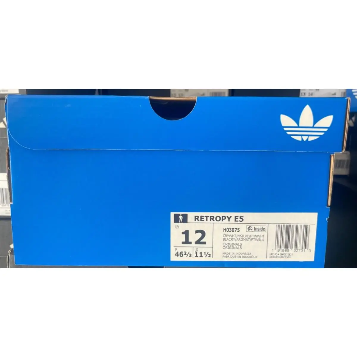 Adidas shoes - adidas Retropy E5 - Retropy - H03075 - White (UPC: 191985327319) 8