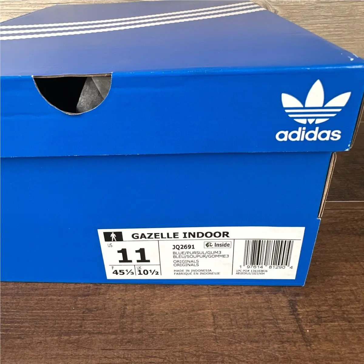 Adidas shoes - adidas Gazelle - Gazelle - JQ2691 - Blue (UPC: 0197614816551) 7