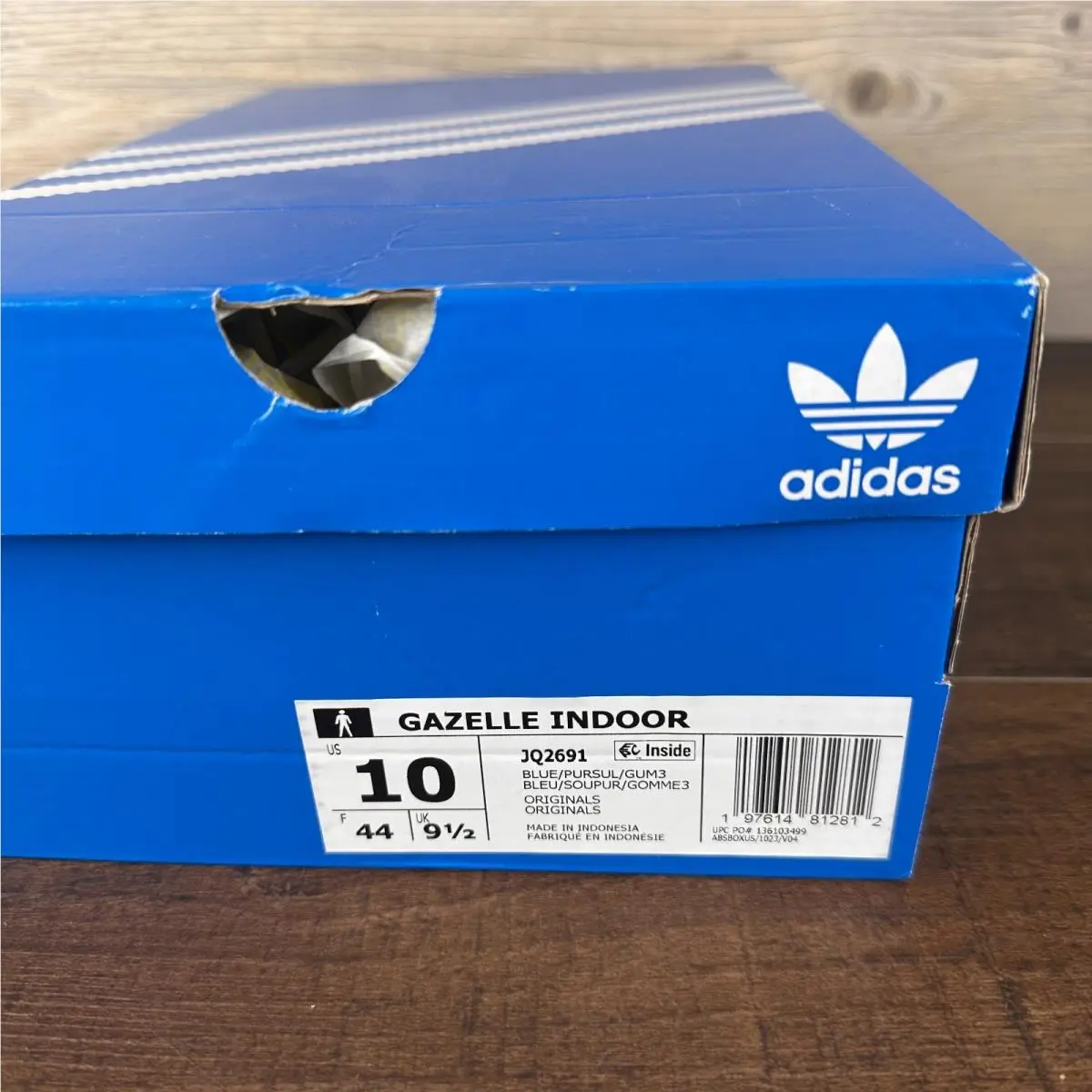 Adidas shoes - adidas Gazelle - Gazelle - JQ2691 - Blue 7