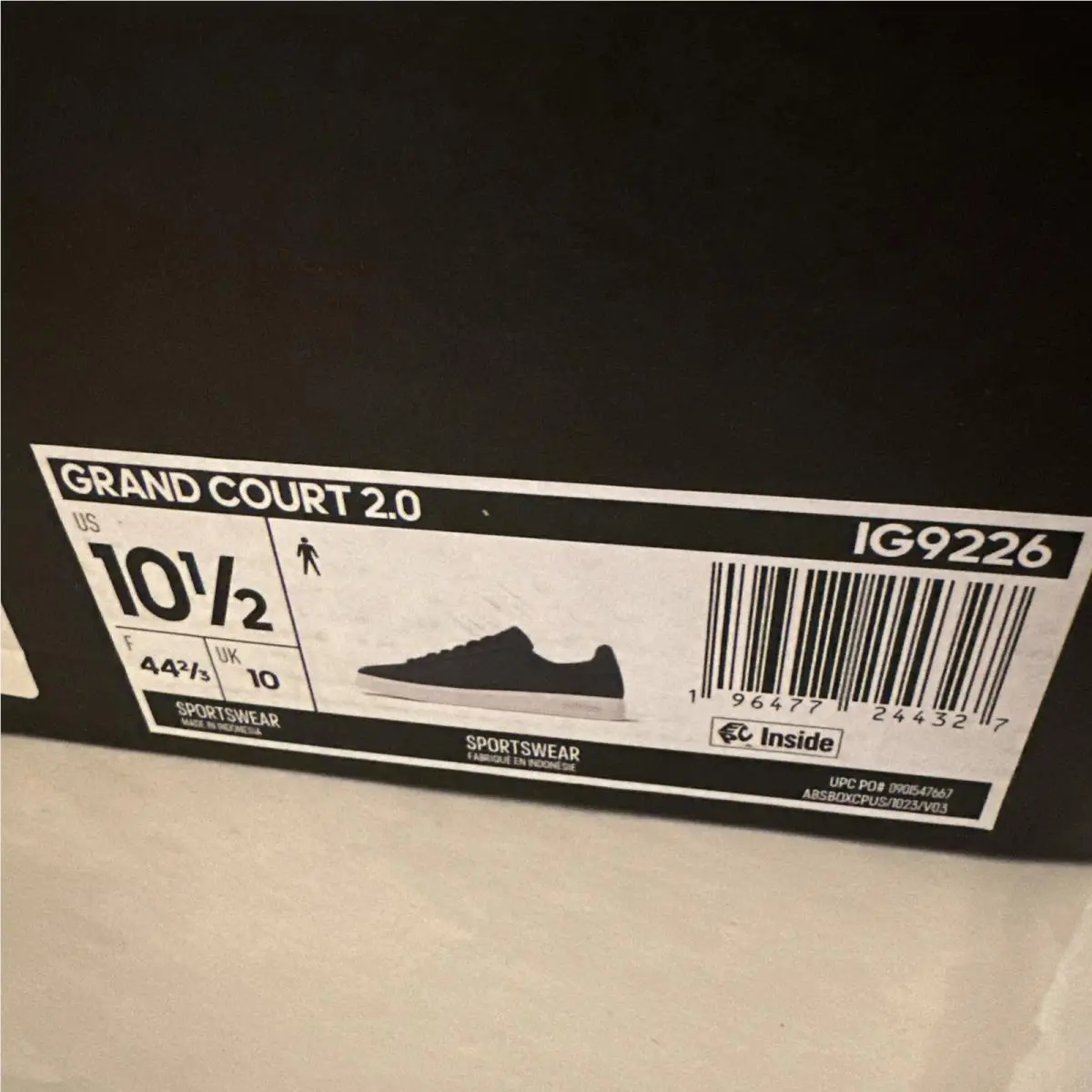 Adidas shoes - adidas Grand Court - Grand Court - IG9226 - Blue, Manufacturer: Aurora Ink Grey White 6