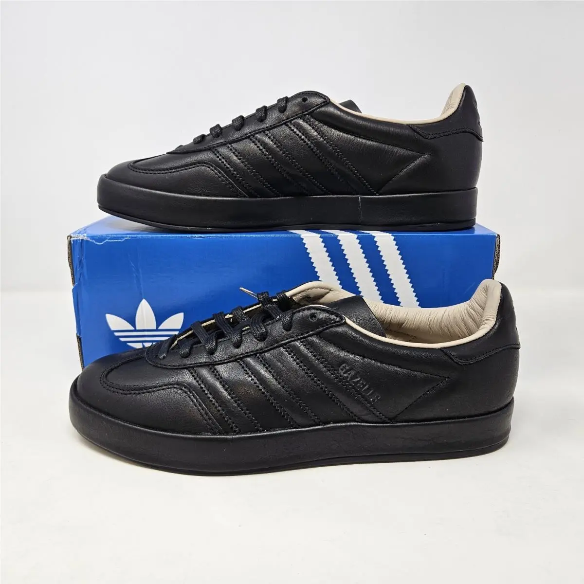 Adidas Gazelle Indoor `luxe Pack - Black` / JH5415 / Size 6 Mens - 7 Womens