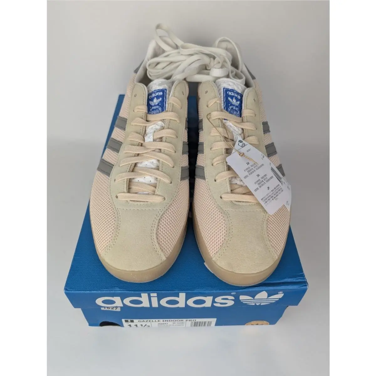 Adidas shoes - adidas Gazelle - Gazelle - JS0667 - Supplier Colour Charcoal (Beige/Sand) (UPC: 197613250301) 7