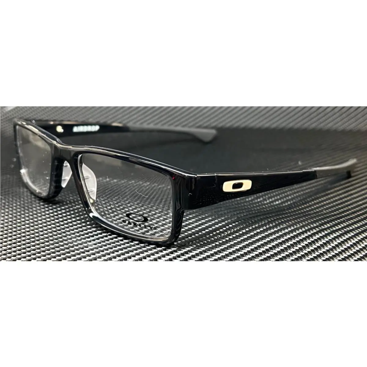 Oakley OX8046 0257 Black Ink Men`s 57 mm Eyeglasses