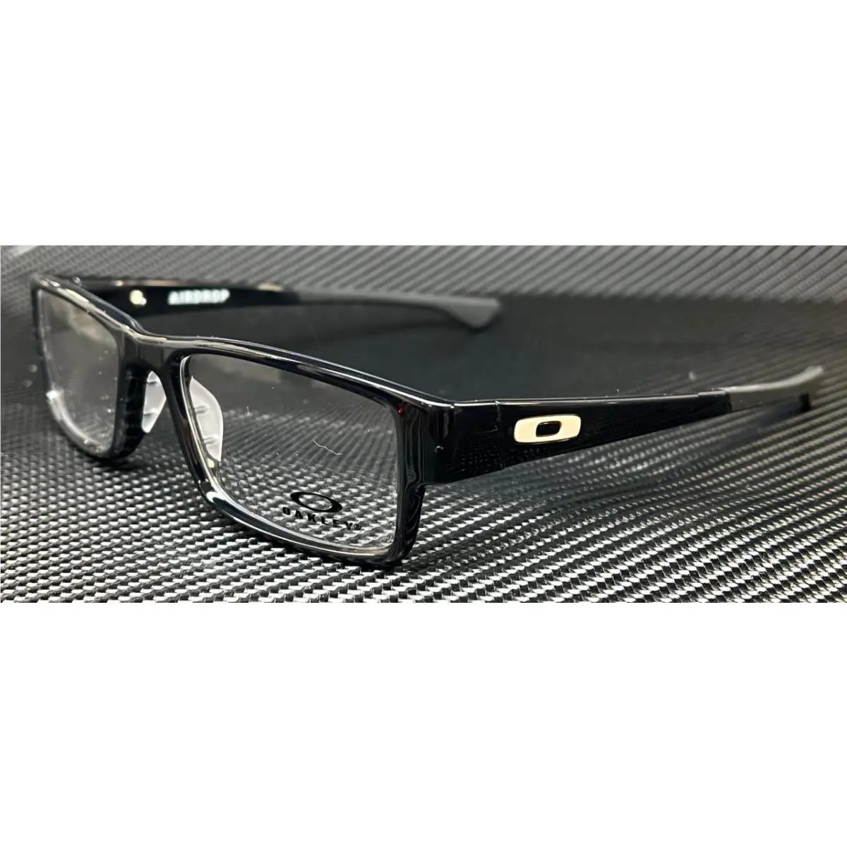 Oakley OX8046 0255 Black Ink Men`s 55 mm Eyeglasses