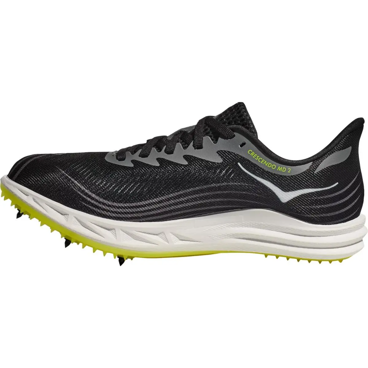 Hoka shoes - Hoka One One Crescendo MD - 1155116-BWHT - Black 4