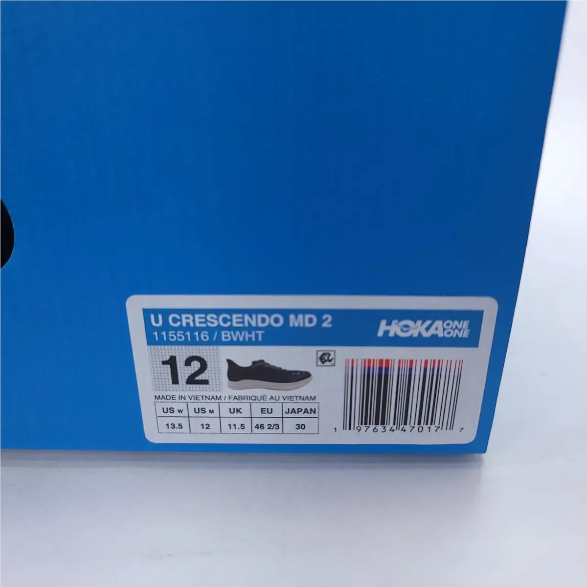 Hoka shoes - Hoka One One Crescendo MD - 1155116 BWHT - Black 6