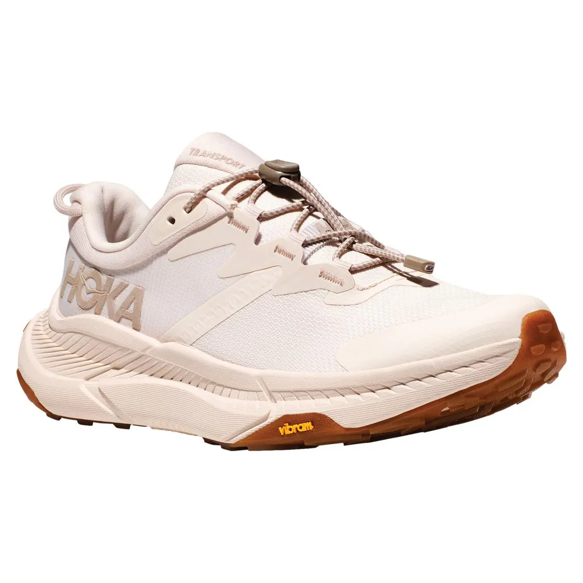 Hoka 1123154-EEGG Women`s Transport Running Shoes Size: 10M Eggnog