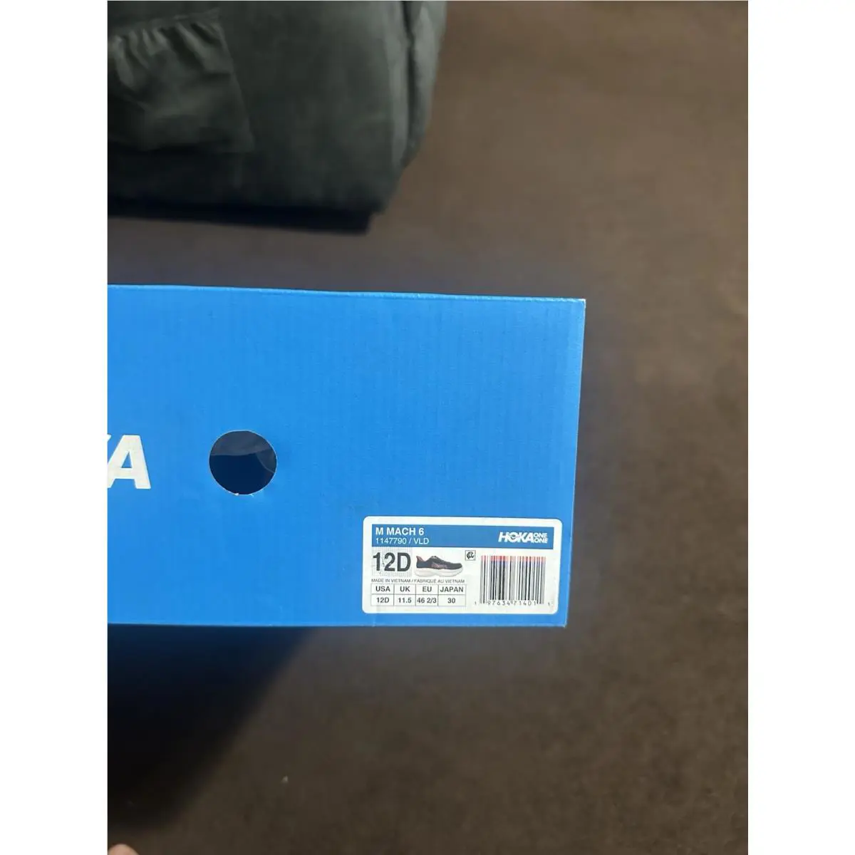 Hoka shoes - Hoka One One Mach 6 - 1147790/VLD - Blue 4