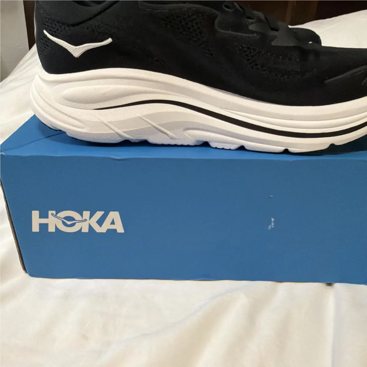 Hoka shoes - Hoka One One Clifton - One One Clifton - 1162031 - Black/White 5