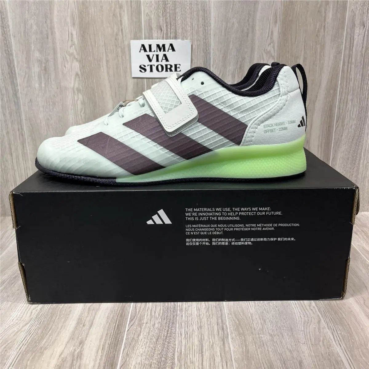Adidas shoes - adidas Adipower Weightlifting - Adipower Weightlifting - IF0530 - Green 0