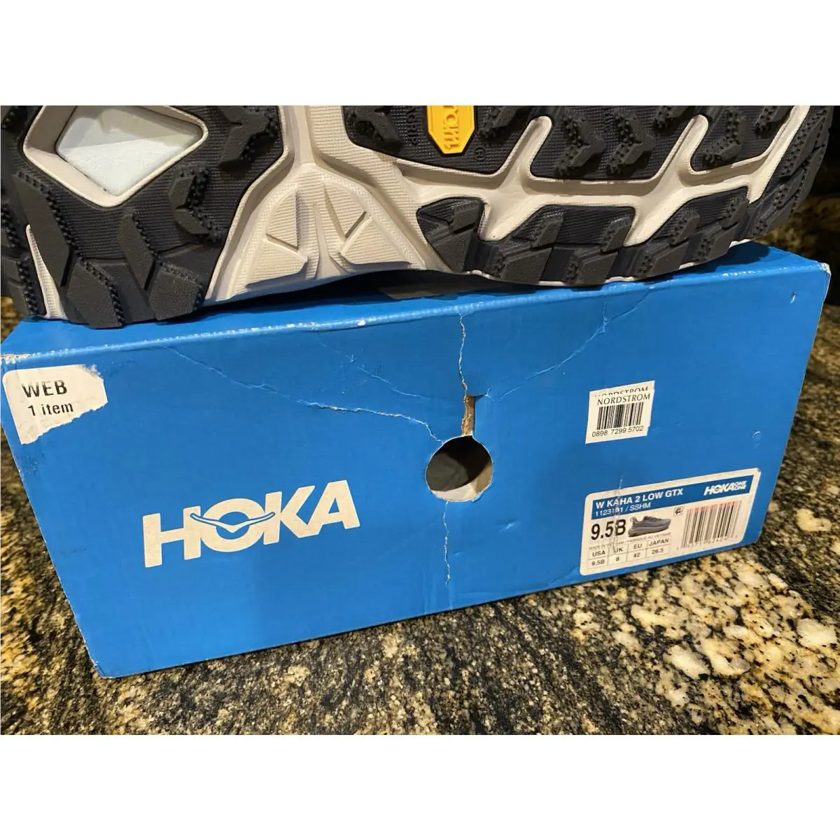 Hoka shoes - Summer Song/HArbor Mist 3
