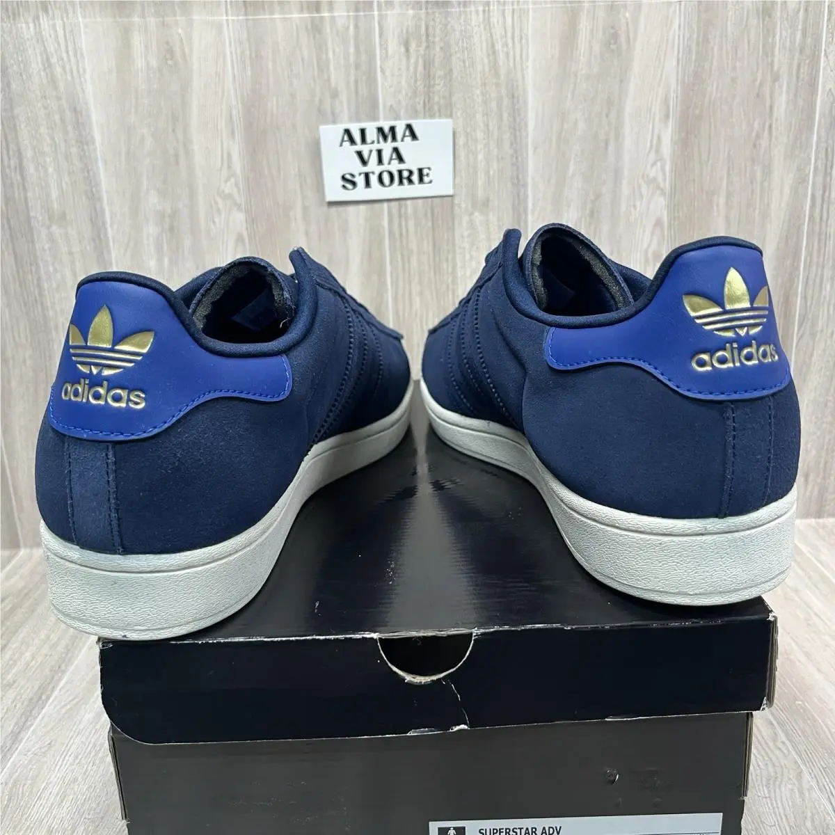 Adidas shoes - adidas Superstar - Superstar - ID3365 - Blue 3