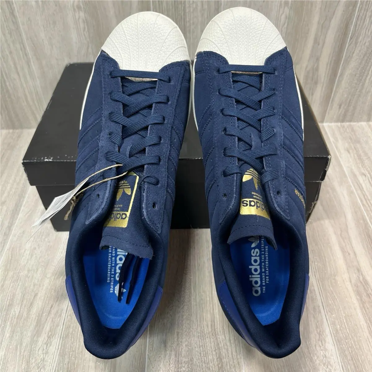 Adidas shoes - adidas Superstar - Superstar - ID3365 - Blue 4