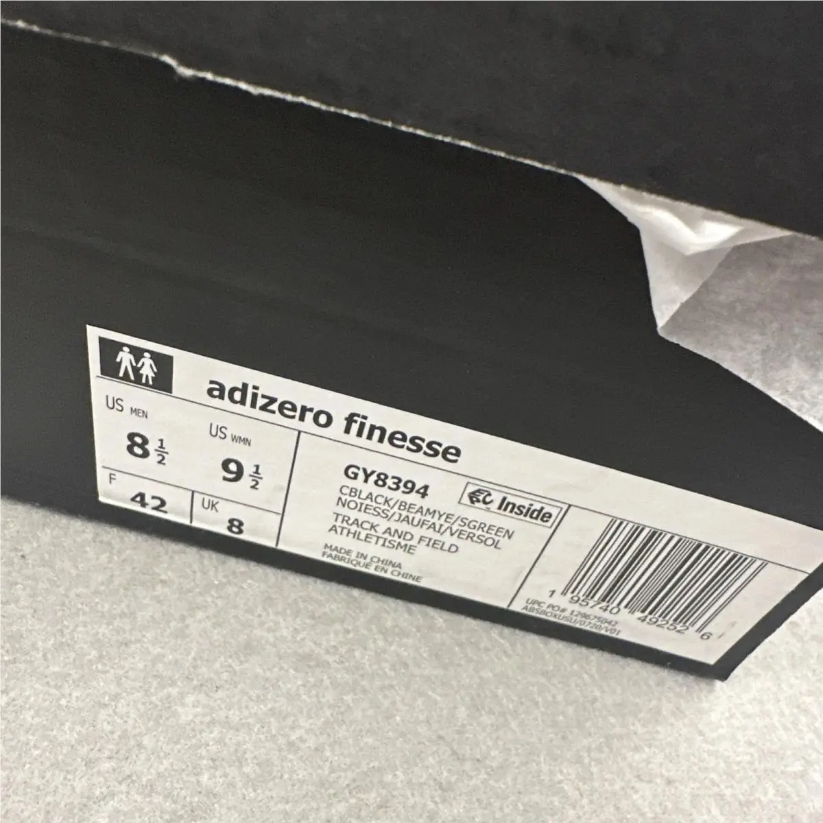 Adidas shoes - adidas Adizero - Adizero - IE2769 - Black 6