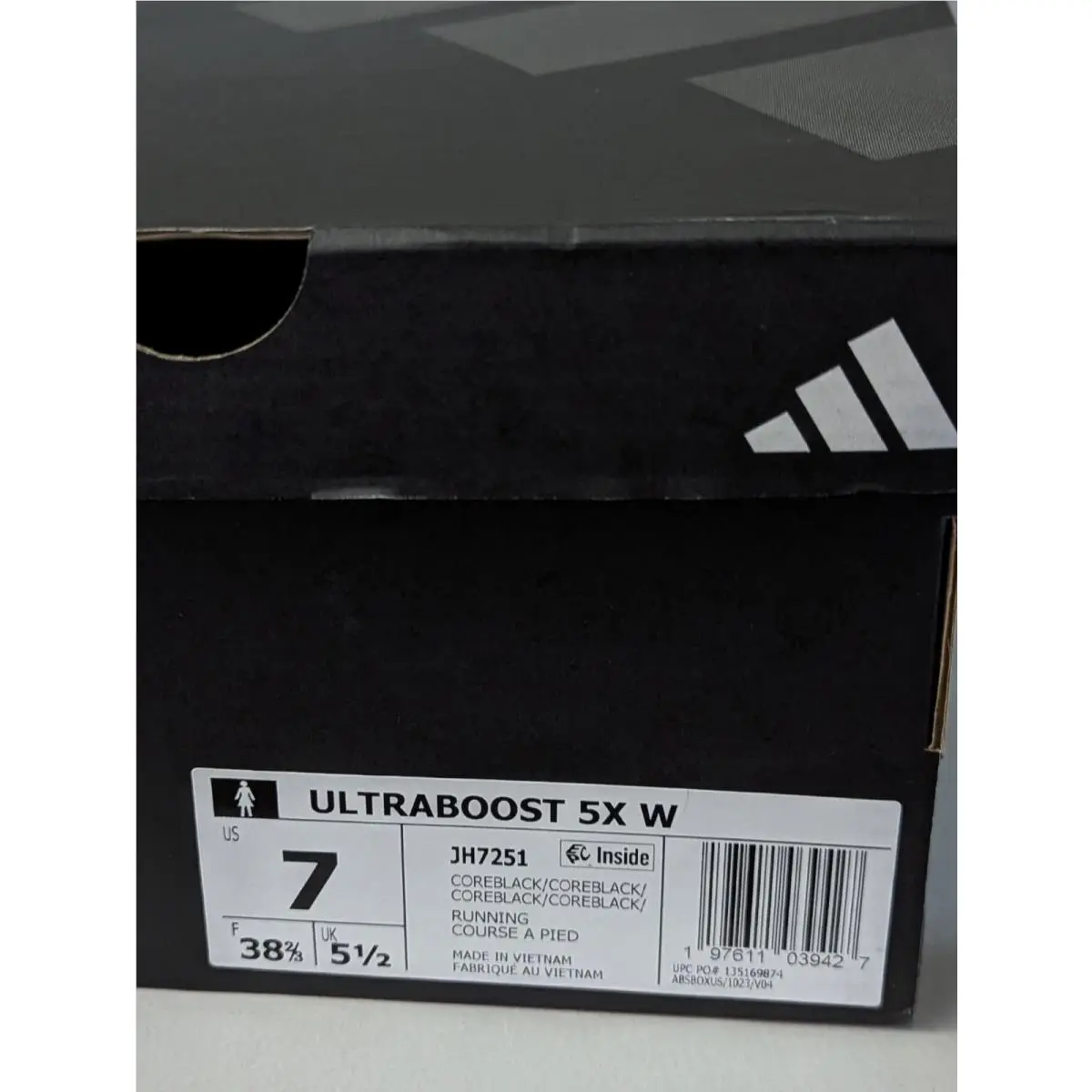 Adidas shoes - adidas Ultraboost 5X - Ultraboost - JH7251 - Black (UPC: 197611039427) 3