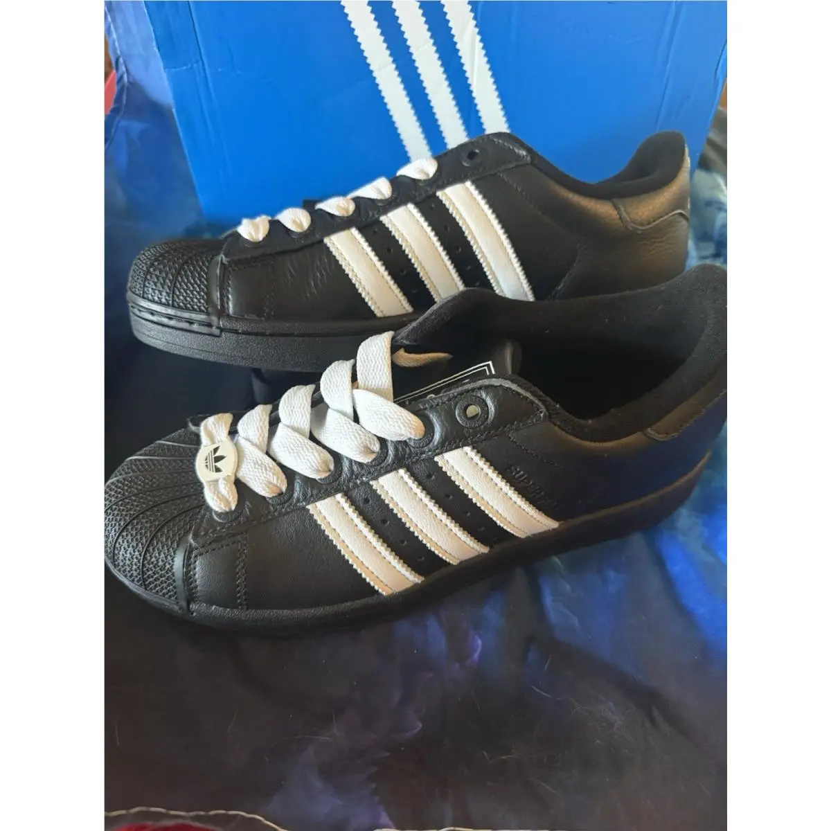 Adidas shoes - adidas Superstar II - Superstar - JI3538 - Black (UPC: 0196479489610) 1