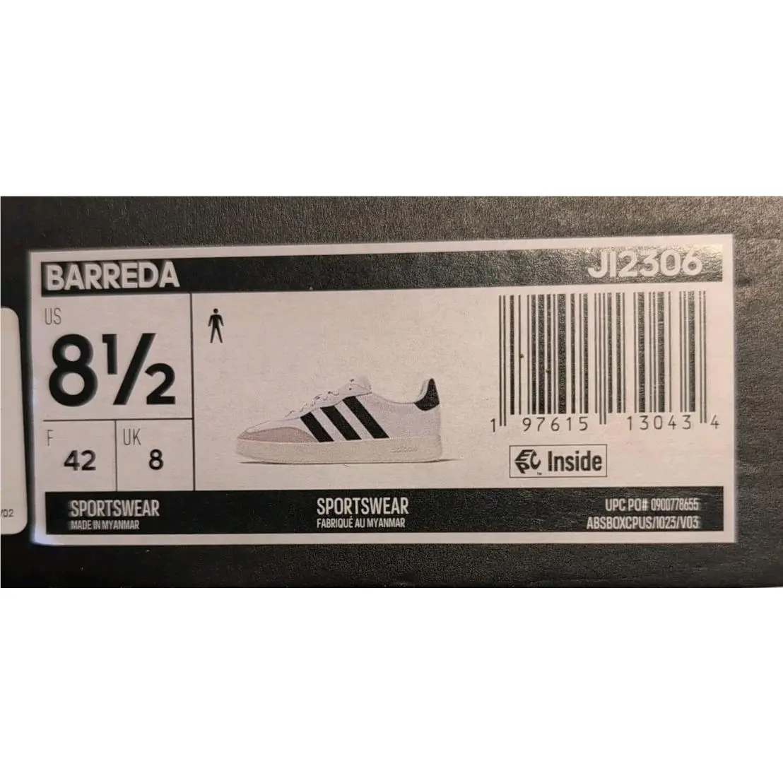 Adidas shoes - adidas Barreda - Barreda - Adidas Barreda - White (UPC: 197615130434) 7