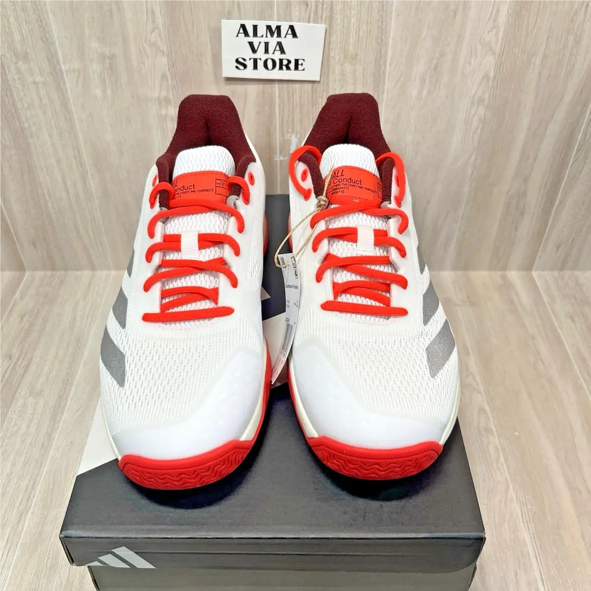 Adidas shoes - adidas Courtflash - Courtflash - JQ3241 - White 2