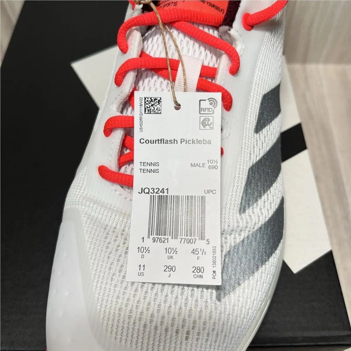 Adidas shoes - adidas Courtflash - Courtflash - JQ3241 - White 7