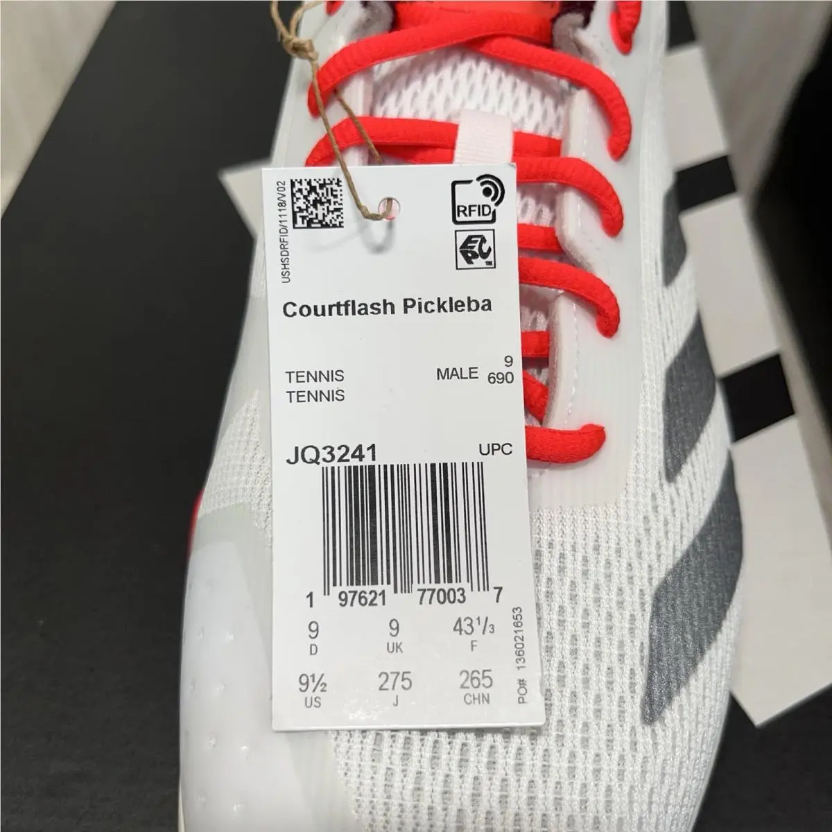 Adidas shoes - adidas Courtflash - Courtflash - JQ3241 - White 7