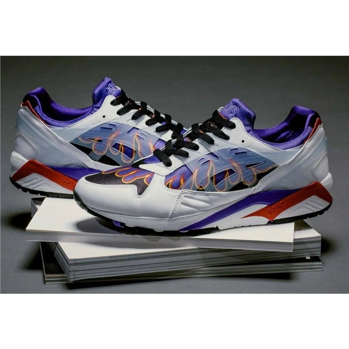 Asics shoes - 1193A164-100 - 1193A164-100 - White/Clear/Flame 6